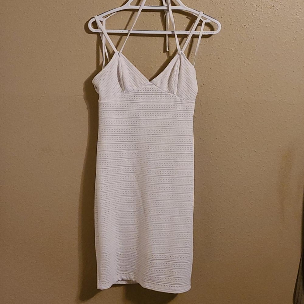 White formal dress